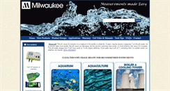 Desktop Screenshot of milwaukeeinstruments.com